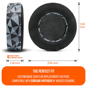 WC Freeze Virtuoso breathable sports fabric texture highlighting airflow benefit