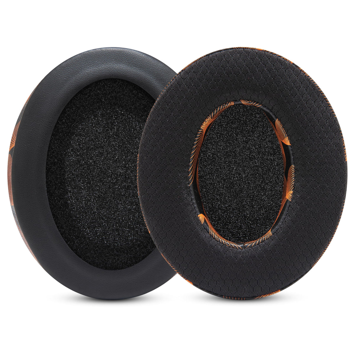 WC comparison of worn pad versus new Freeze pad showing restored seal and sound
