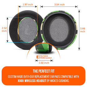 WC Freeze Xbox Wireless earpads demonstrate sound isolation in action