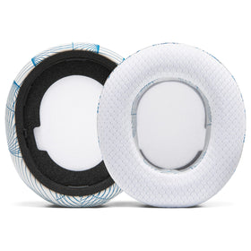 WC earpads in a gaming setup showing comfort during long sessions benefit