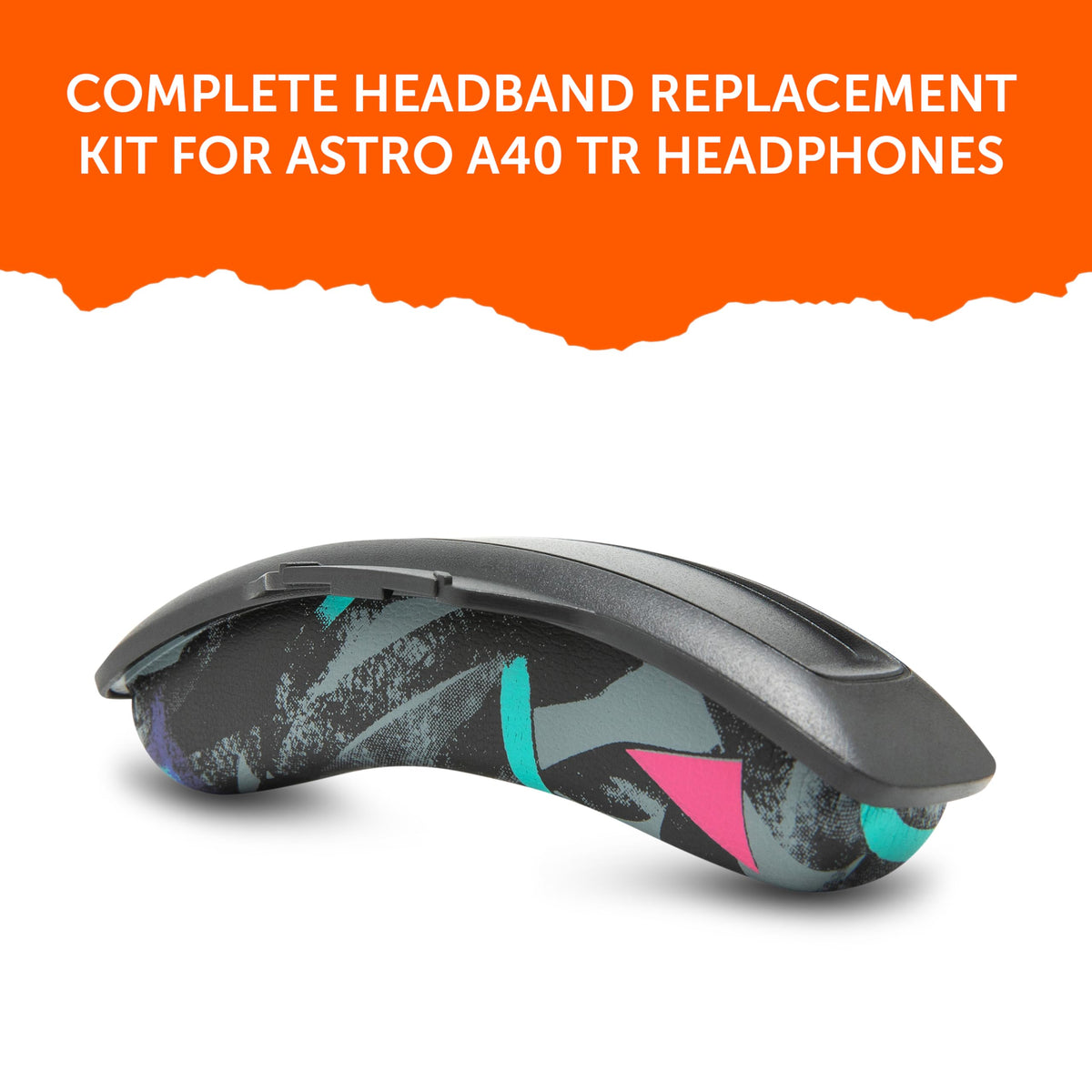WC headband memory foam cross-section showing dense foam for balanced weight distribution