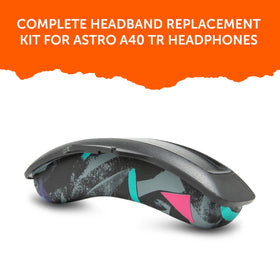 WC headband memory foam cross-section showing dense foam for balanced weight distribution