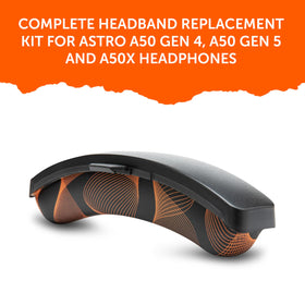 WC headband held in hand to show size and sturdy build