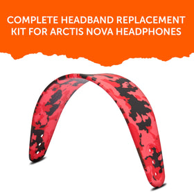 WC HeadbandZ Arctis Nova comfort texture close-up emphasizes flex.