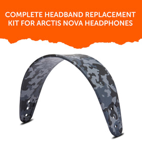 WC HeadbandZ Arctis Nova durable attachment points ensure secure headset connection