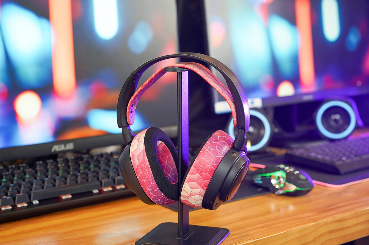 WC HeadbandZ Arctis Nova silicone flex adapts to head shapes