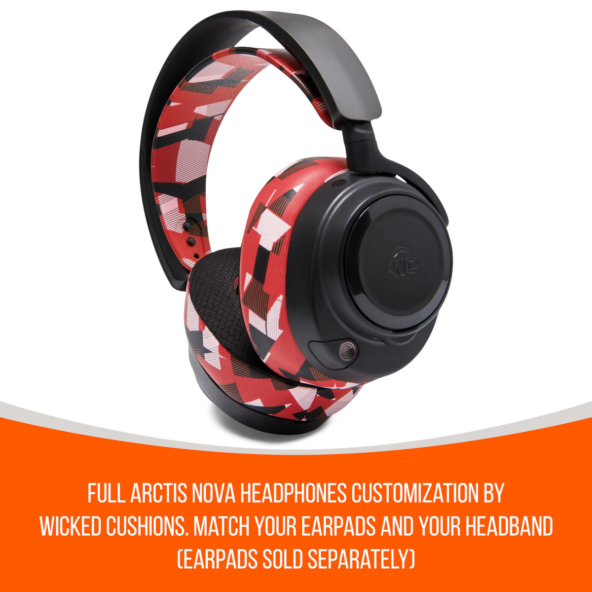 WC HeadbandZ Arctis Nova red prism durability test highlights longevity.
