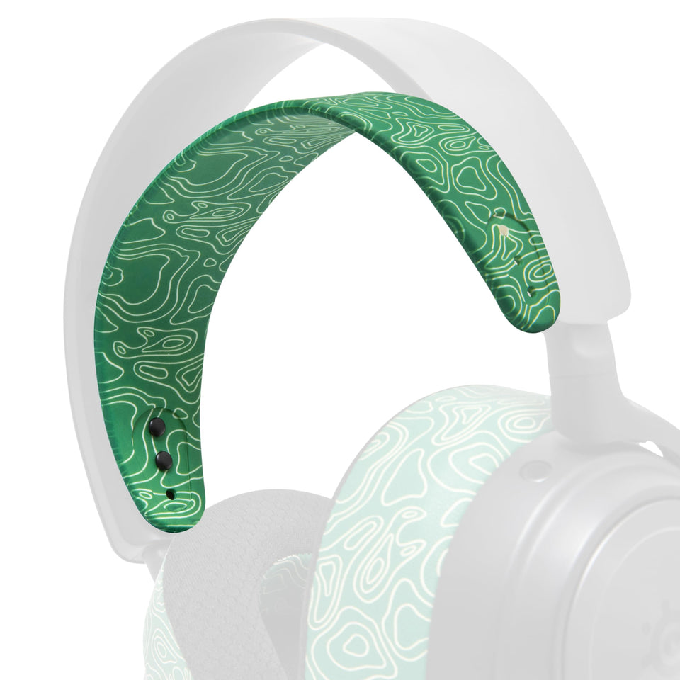 WC HeadbandZ Arctis Nova silicone headband delivers comfortable long gaming sessions.
