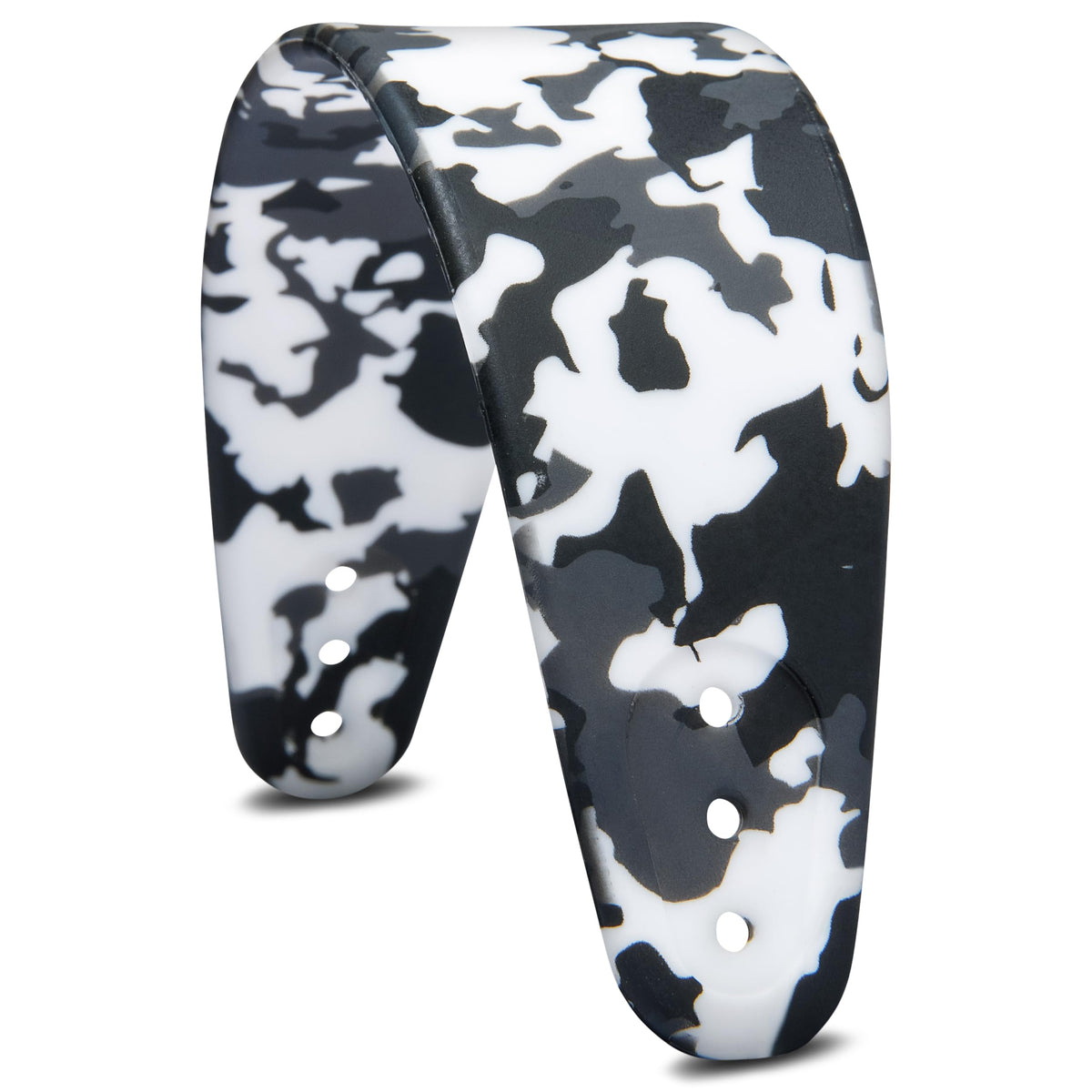 Durable clip on WC HeadbandZ Arctis Nova Snow Camo demonstrates long-lasting use.