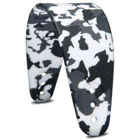 Durable clip on WC HeadbandZ Arctis Nova Snow Camo demonstrates long-lasting use.