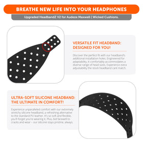 WC HeadbandZ XL improves long-session wearability for gaming or streaming