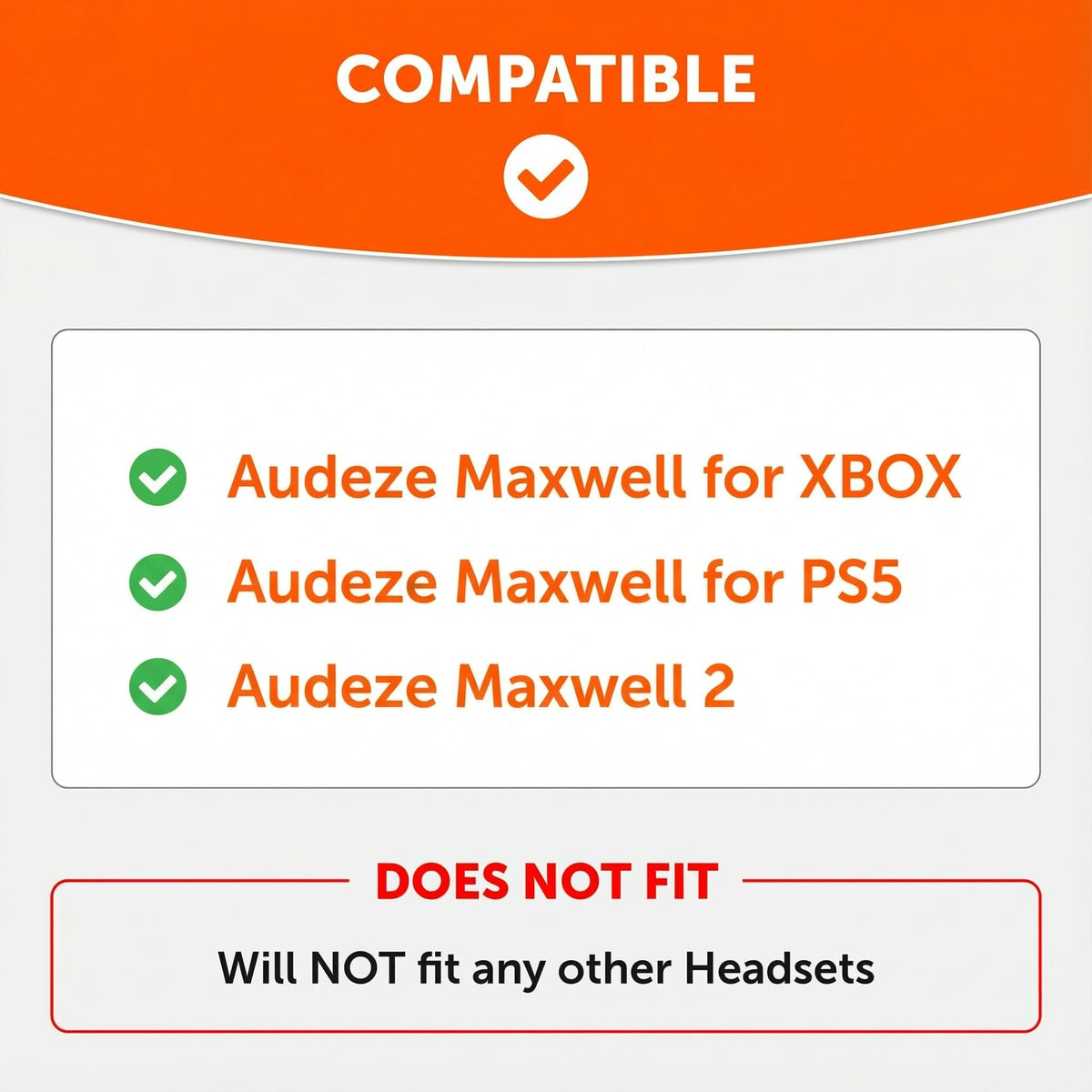 WC HeadbandZ XL wider surface design reduces hotspots