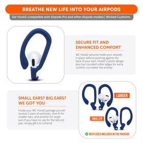 WC HookZ left and right hooks provide a precise fit