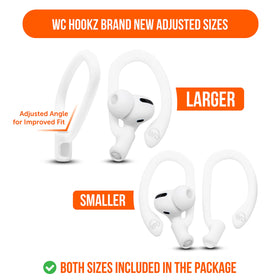 WC HookZ left-right-unique design ensures correct orientation.