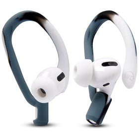 WC HookZ secure fit marble helps keep AirPods in place during workouts
