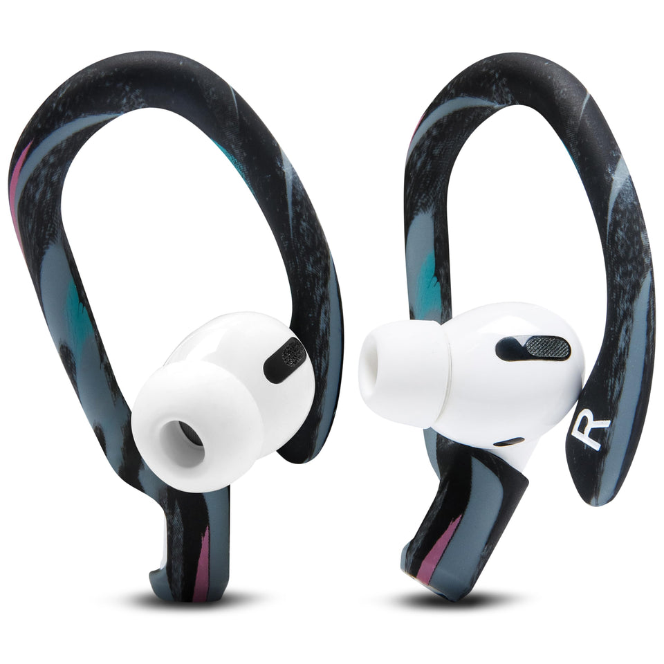 WC HookZ secured-fit hugs AirPods Pro for active workouts.