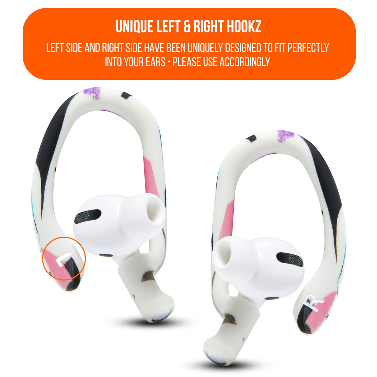 WC HookZ two-size pairs for a customizable fit