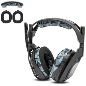 WC front packaging of mod kit A50 showing components and Geo Grey benefit: clear contents view