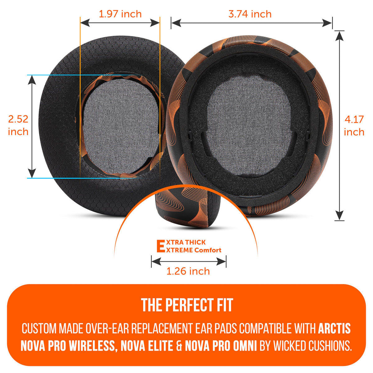 WC headset in use with mod kit during gaming showing cooler ears and comfort
