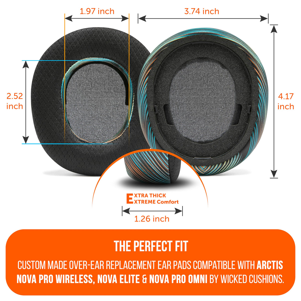 WC mod kit installed on Arctis Nova showing improved comfort