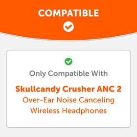 Close-up of dense memory foam in WC PadZ Crusher ANC 2 ear pads for long-lasting comfort.