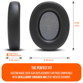Demonstration of improved sound isolation with WC PadZ Crusher ANC 2 pads.