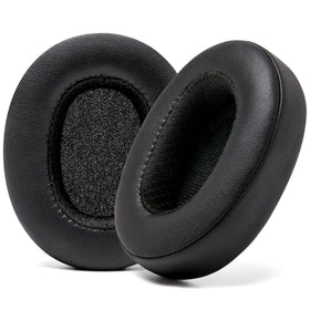 WC PadZ Crusher Evo earpads close-up with thick memory foam for comfort