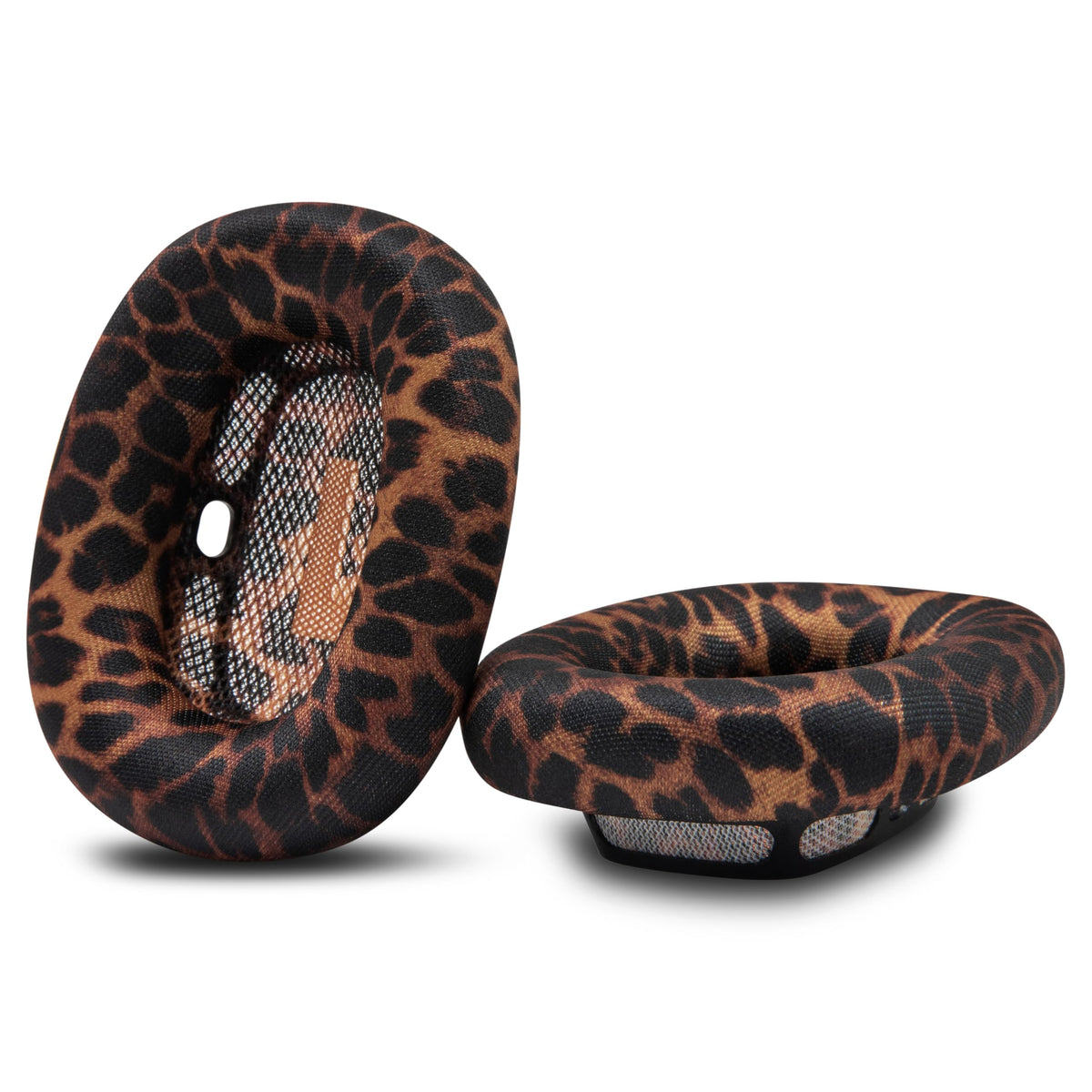 WC PadZ Max Leopard lifestyle on desk showing stylish headphone refresh