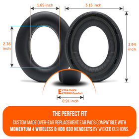 PU leather surface on WC PadZ Momentum 4 enhances durability