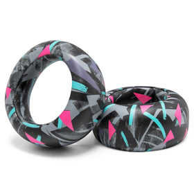 WC PadZ Pulse Elite 90's Black finish adds style to headset.