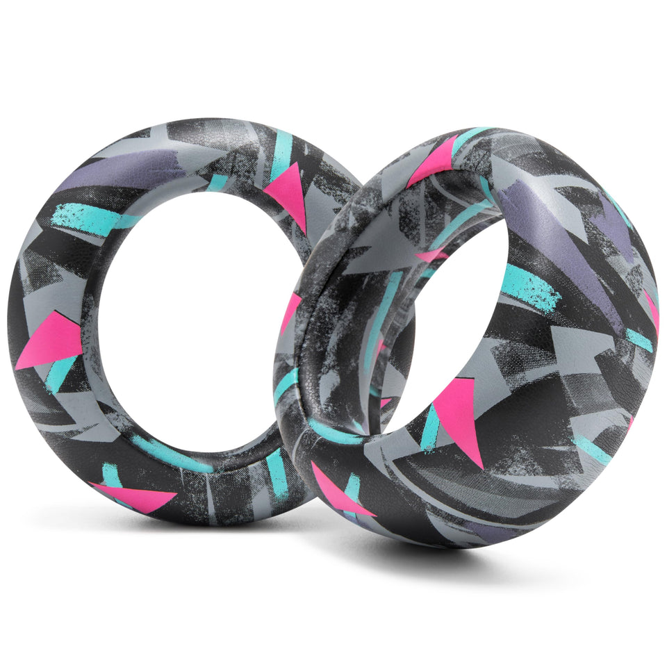 WC PadZ Pulse Elite ear pads close-up with plush PU leather comfort.