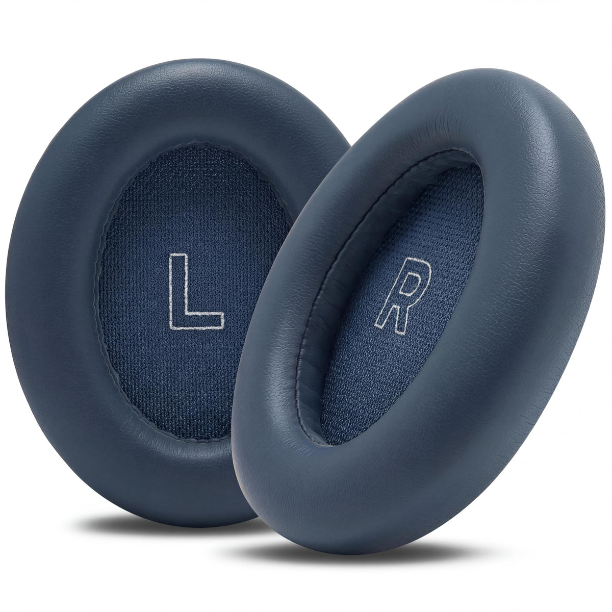 WC PadZ QC Ultra earpads close-up highlight premium PU leather for durable comfort