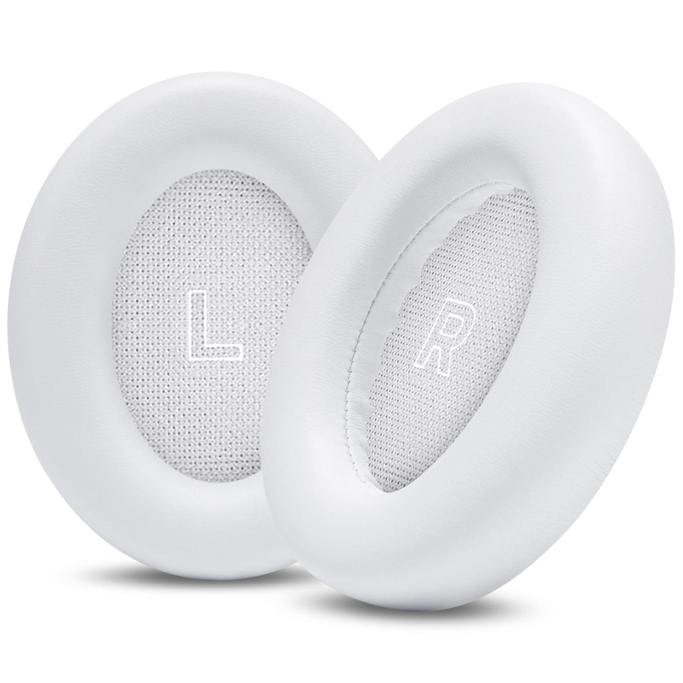 WC PadZ QC Ultra earpads front view showcasing refreshed comfort for Bose Ultra