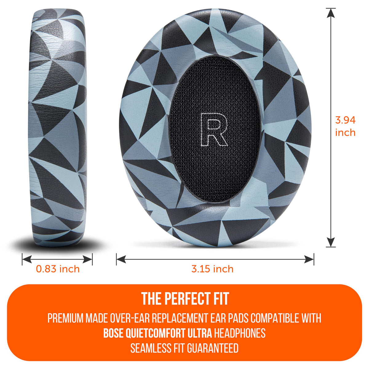 WC PadZ QC Ultra being installed easily on QC Ultra headphones