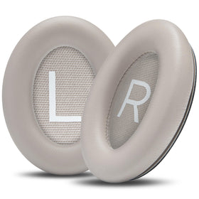 WC PadZ QC45 earpads closeup with thick memory foam for lasting comfort