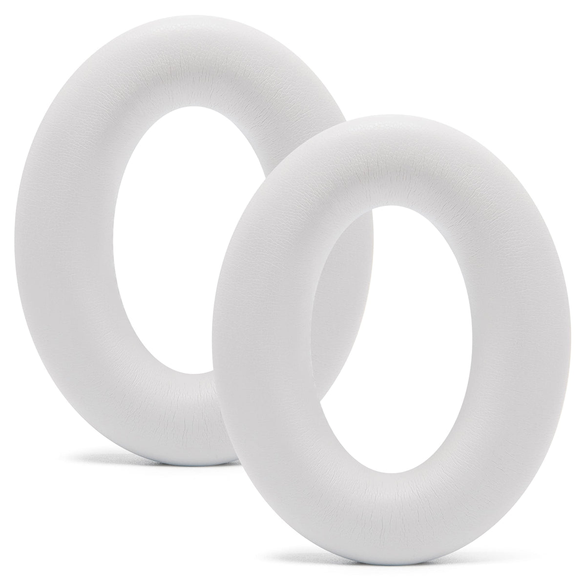 WC PadZ QC45 earpads durability test image emphasizing reinforced stitching and high-quality materials.