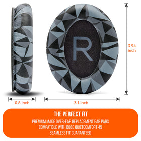 Side profile of WC PadZ emphasizing thicker cushion for long-wear comfort