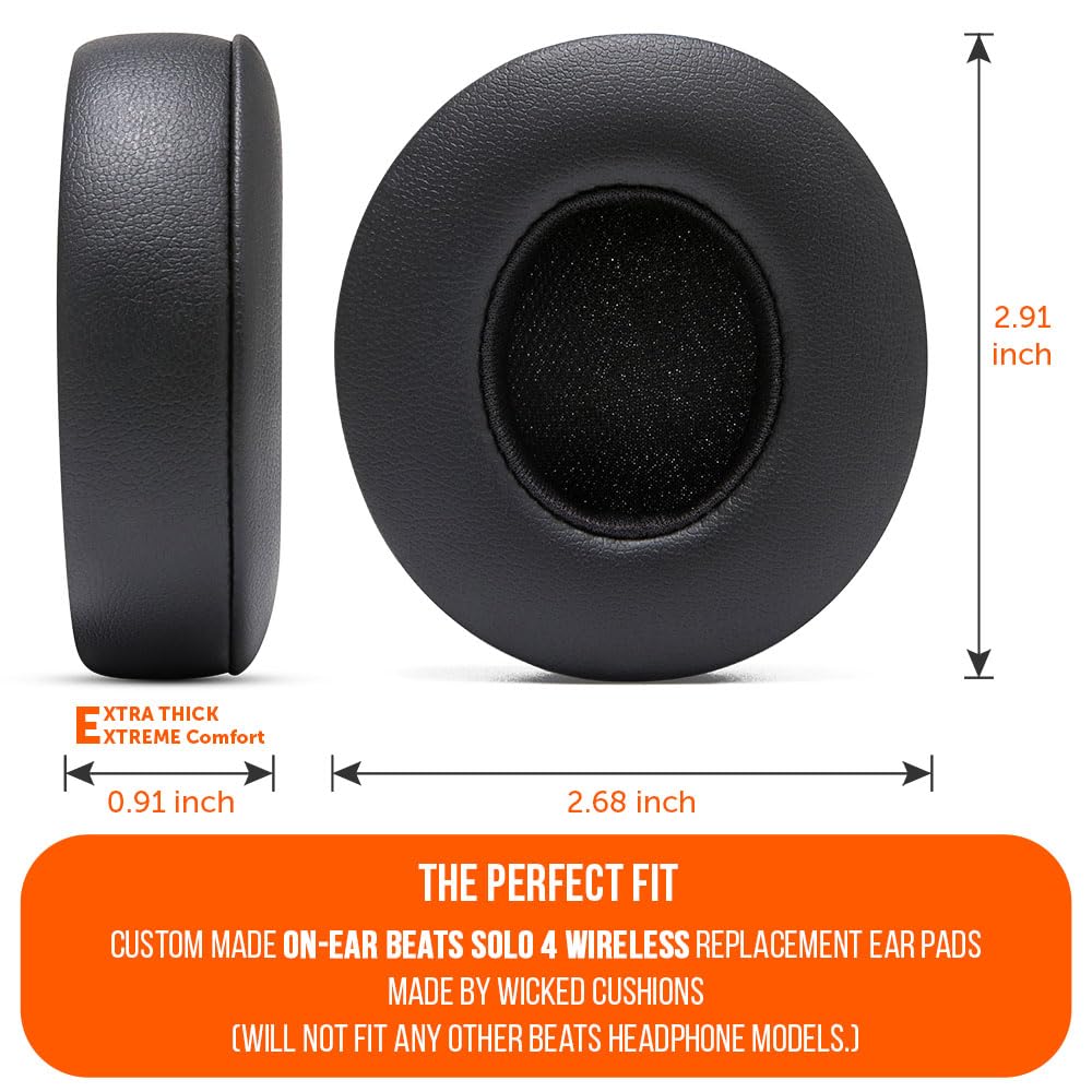 WC PadZ Solo 4 earpad bonded securely with adhesive for stable wear
