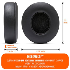 WC PadZ Solo 4 earpad bonded securely with adhesive for stable wear
