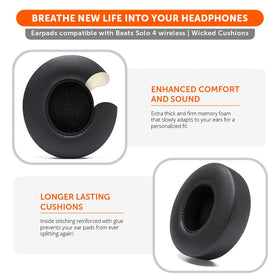 WC PadZ Solo 4 earpad installation guide demonstrates tool-free fitting