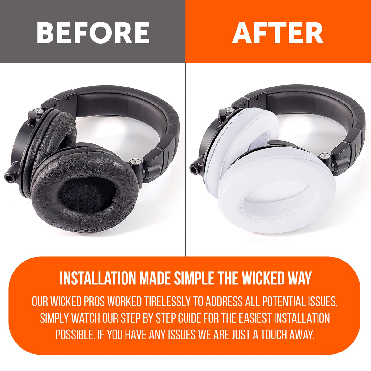 WC PadZ sound improvement demo suggests a clearer seal and refined listening