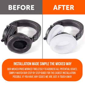 WC PadZ sound improvement demo suggests a clearer seal and refined listening