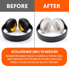 WC PadZ Studio Pro memory foam earpad boosts noise isolation.