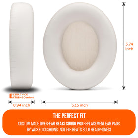 WC PadZ Studio Pro earpad enhances sound seal for richer music.