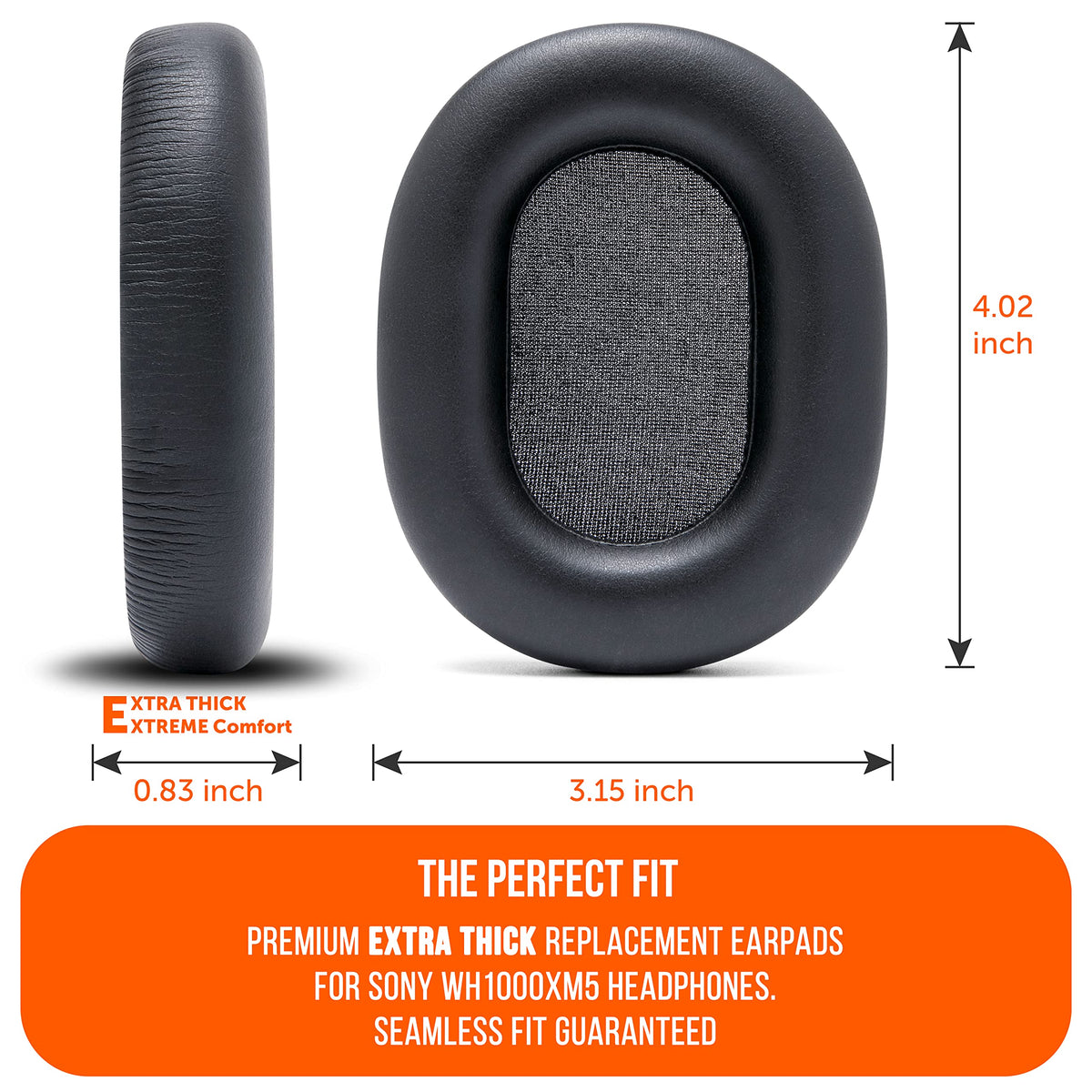 WC PadZ XM5 reinforced stitching extends cushion life and resilience