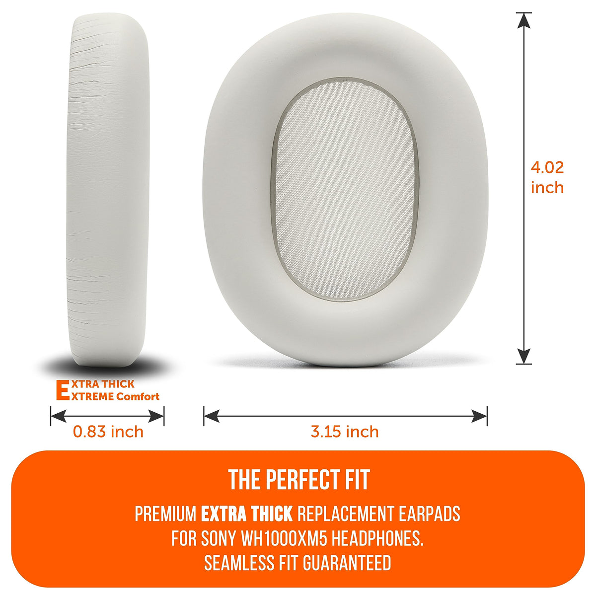 WC PadZ XM5 reinforced stitching boosts durability during daily use.