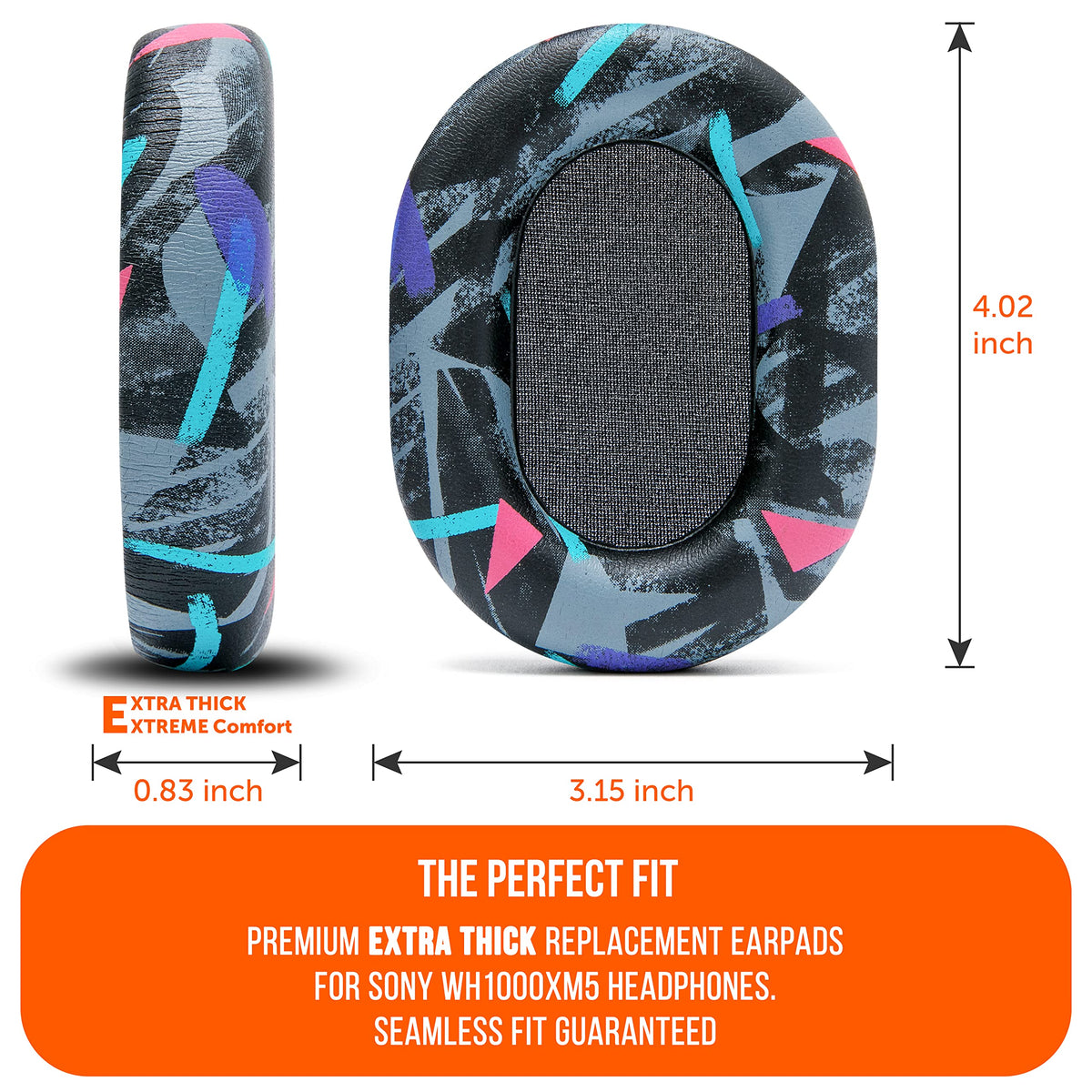 WC PadZ XM5 reinforced stitching for durability during travel