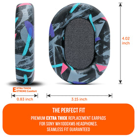 WC PadZ XM5 reinforced stitching for durability during travel