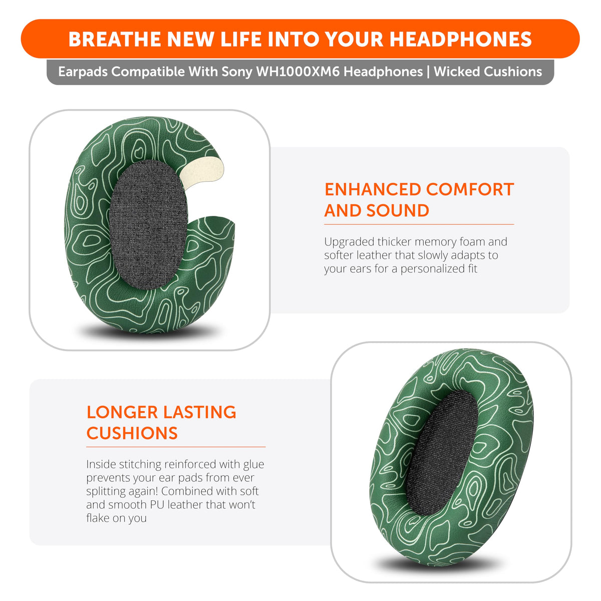 WC PadZ XM6 noise isolation boost preserves immersion and clarity