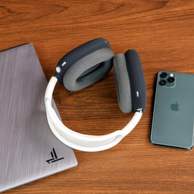 WC ShellZ Max extreme protection silicone covers AirPods Max earcups from scuffs